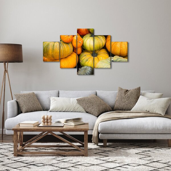 Obraz - Podzimní dýně (125x70 cm)