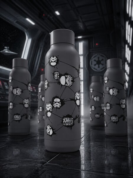 Nerezová termoláhev Solid, 630ml, Quokka, Star Wars