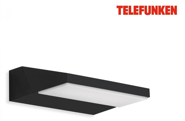 BRILONER TELEFUNKEN LED venkovní svítidlo 17,2 cm 10W 1200lm černá TF 312605TF