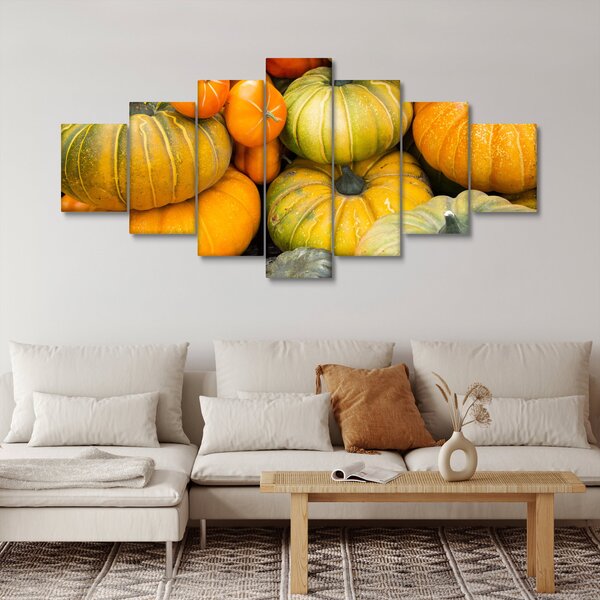 Obraz - Podzimní dýně (210x100 cm)