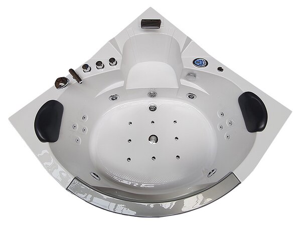 BPS-koupelny Hydromasážní vana HYD-OR632CH 135x135 s ohřevem vody