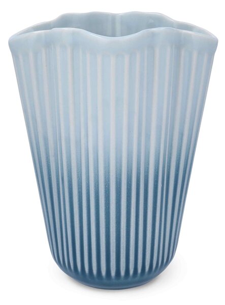 Keramická váza Hammershøi Unfold Blue 20,5 cm