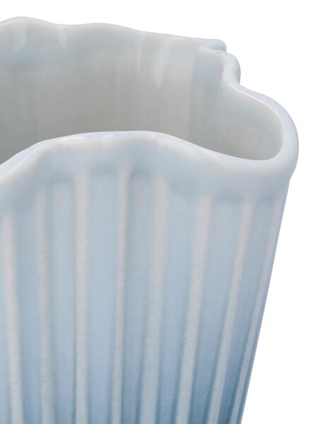 Keramická váza Hammershøi Unfold Blue 16,5 cm