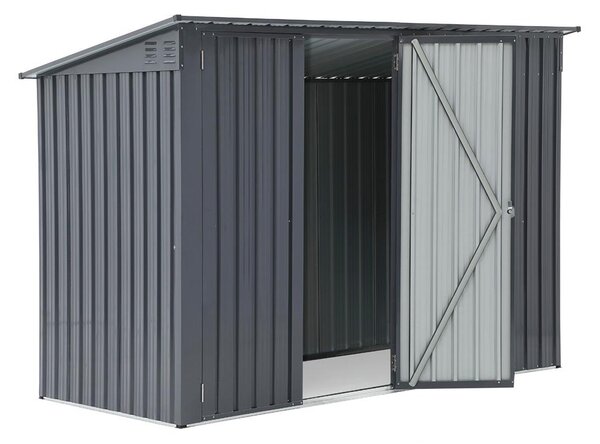 Zahradní domek na nářadí Avenberg 2,43 × 1,12 m antracit