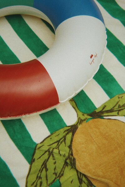 Dětská plážová osuška lemon / Cherry 70 × 100 cm lemon