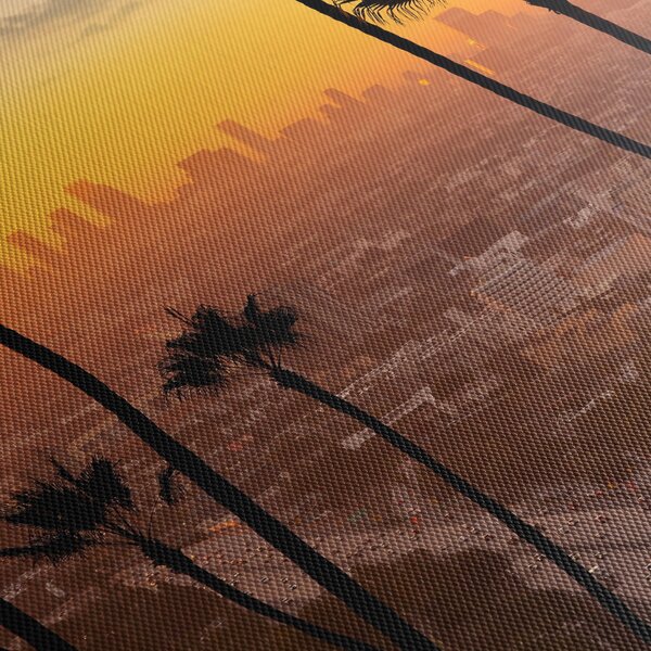 Obraz - Panorama Los Angeles (125x70 cm)