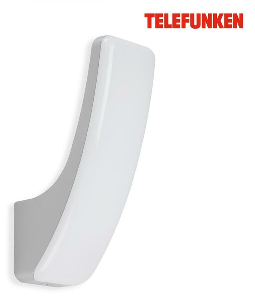 BRILONER TELEFUNKEN LED venkovní svítidlo 26,3 cm 15W 1800lm stříbrná TF 311604TF