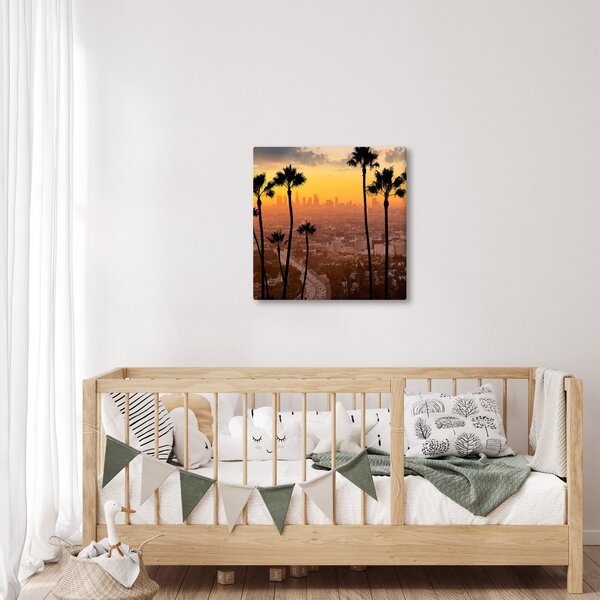 Obraz - Panorama Los Angeles (30x30 cm)