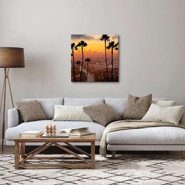 Obraz - Panorama Los Angeles (30x30 cm)