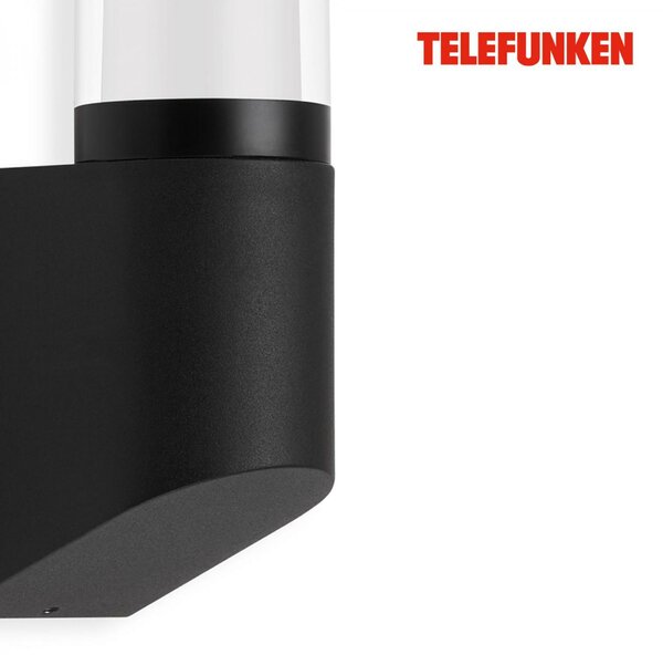 BRILONER TELEFUNKEN LED venkovní svítidlo 33,2 cm 8W 850lm černá TF 311305TF