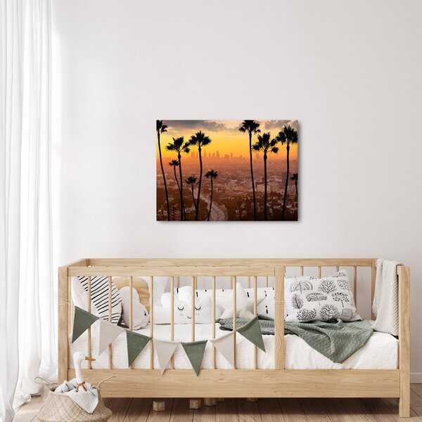 Obraz - Panorama Los Angeles (70x50 cm)