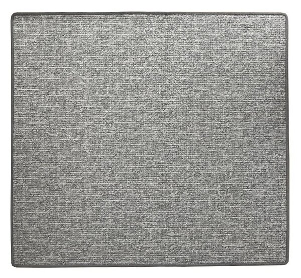 Vopi koberce Kusový koberec Alassio šedý čtverec - 100x100 cm
