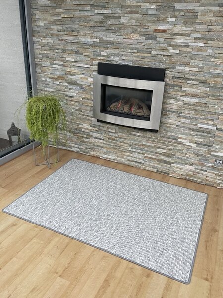 Vopi, Kusový koberec Alassio šedý, 50x80, šedá, kuchyně