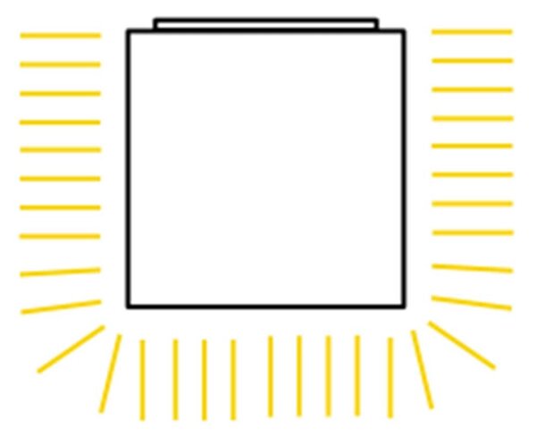Lucis Izar C LED závěsné svítidlo Ø250mm4000K