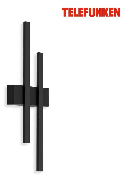 BRILONER TELEFUNKEN LED venkovní svítidlo 47 cm 2x8W 780lm černá TF 313205TF