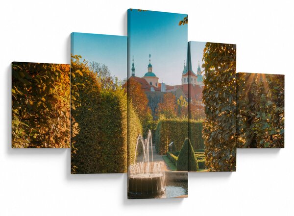 Obraz - Valdštejnský palác (125x70 cm)