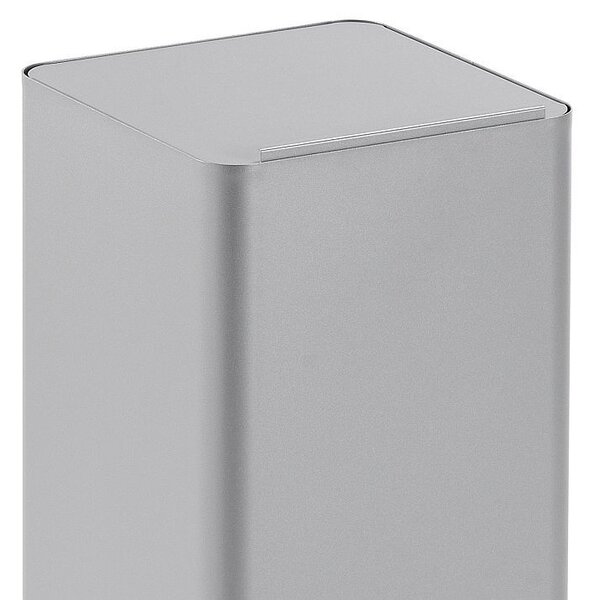 Odpadkový koš na tříděný odpad Caimi Brevetti Centolitri G,100 L,šedý,plné víko