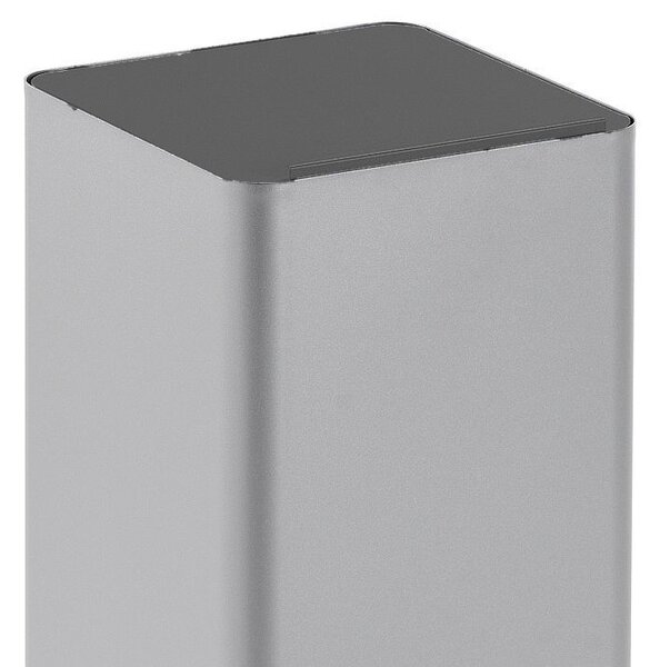 Odpadkový koš na tříděný odpad Caimi Brevetti Centolitri G,100 L,černý,plné víko