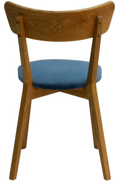 BRADOP Židle čalouněná MALVÍNA dubová