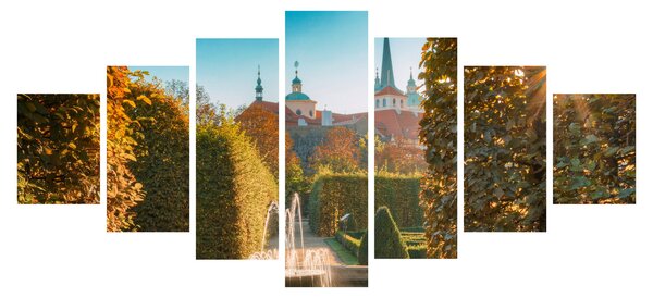 Obraz - Valdštejnský palác (210x100 cm)