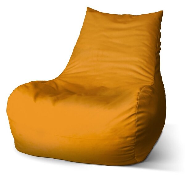 Sedací vak Bean neonová oranžová - dětský, oranžová