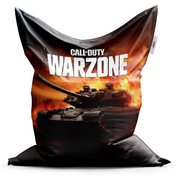 Sedací vak Classic CoD Warzone Tank - dětský, oranžová