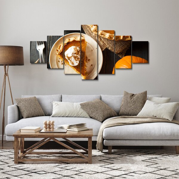 Obraz - Podzimní koláč (210x100 cm)