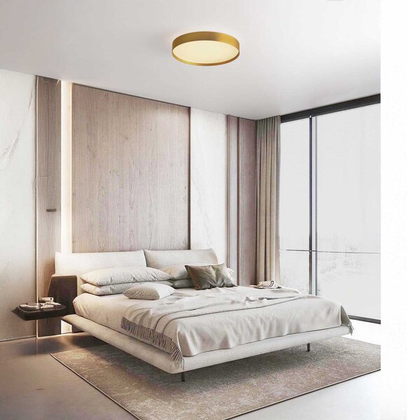 Nova Luce Roi LED stropní svítidlo Ø40CMČerná