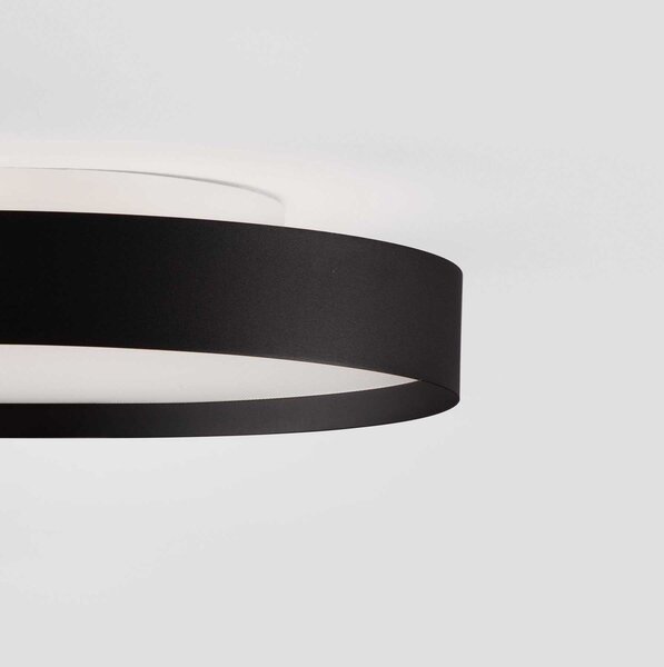Nova Luce Roi LED stropní svítidlo Ø40CMČerná