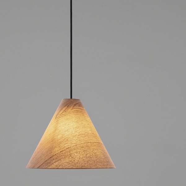 Dřevěné závěsné světlo Nova Luce Elysian 30 cm