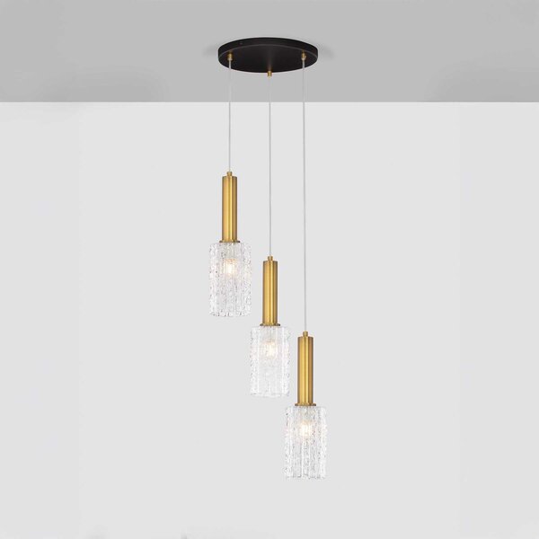 Nova Luce Certa E27 skleněné závěsné svítidlo 3