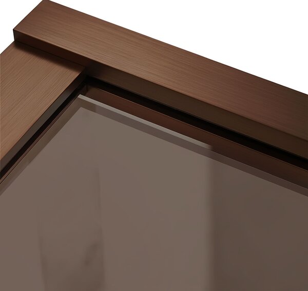 Paravan vanový Rea Elegant Brush Copper 70