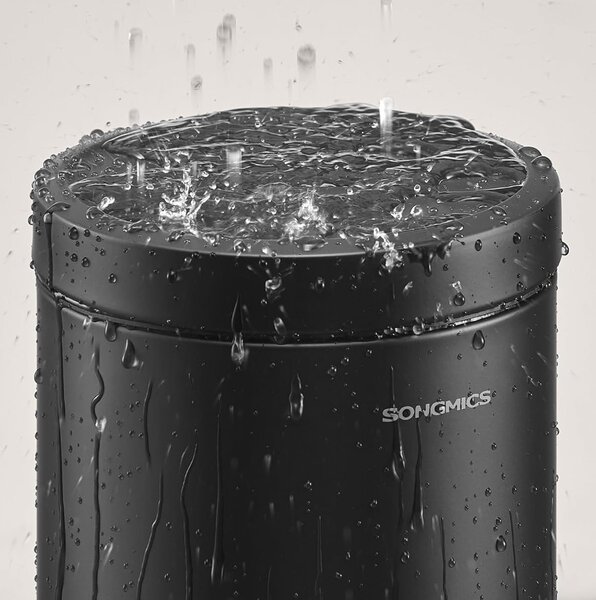 SONGMICS Odpadkový koš Jelis 3 L černý