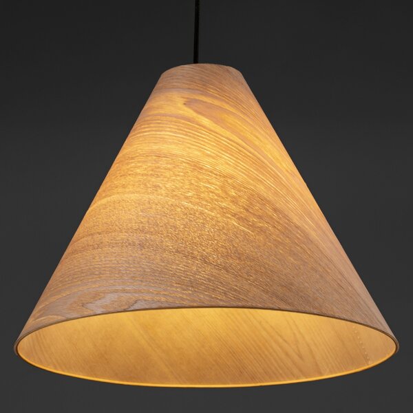 Dřevěné závěsné světlo Nova Luce Elysian 45 cm