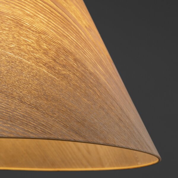 Dřevěné závěsné světlo Nova Luce Elysian 45 cm