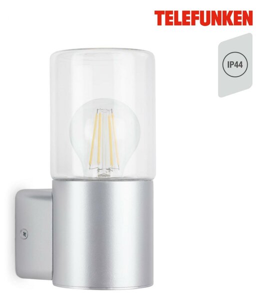 BRILONER Venkovní svítidlo, stříbrná, 1x E27 TF 320504TF