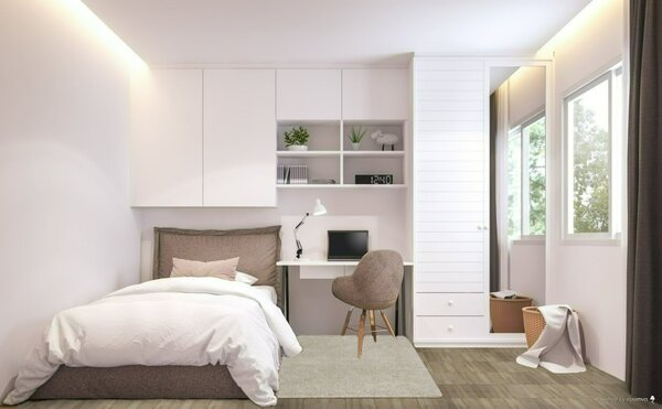 Vopi, Kusový koberec Capri Lux cream čtverec, 60x60, béžová, chodba / předsíň