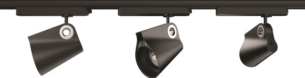 Mantra 7317 3F Ípsilon, výkonný LED reflektor 35W 3000K 38°, černá, průměr 9,2cm