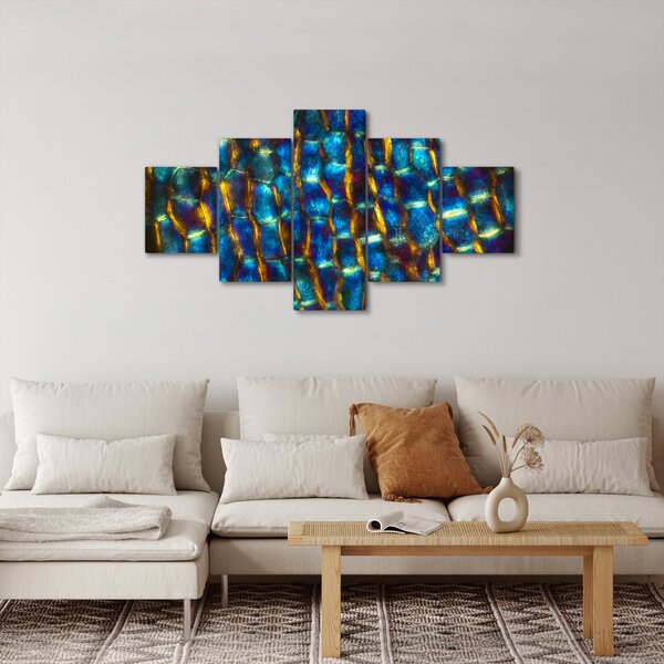Obraz - Buněčná stěna (125x70 cm)