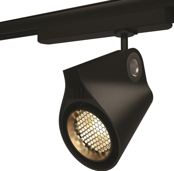 Mantra 7317 3F Ípsilon, výkonný LED reflektor 35W 3000K 38°, černá, průměr 9,2cm
