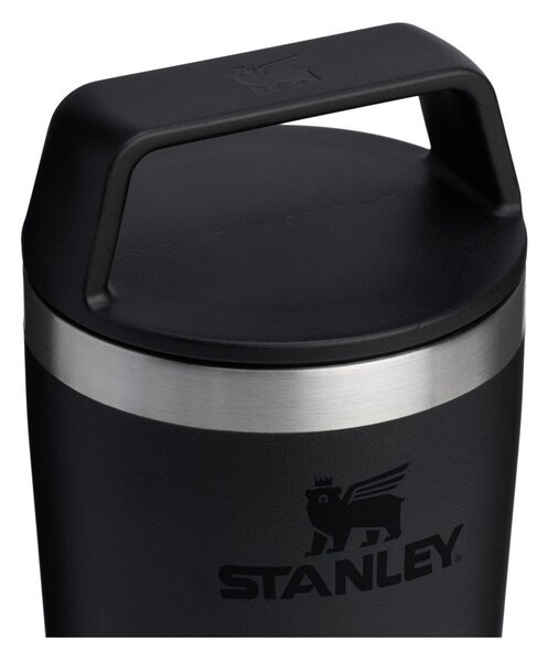 Černý termo hrnek z nerezové oceli 230 ml Café-To-Go Travel Mug Black 2.0 – Stanley