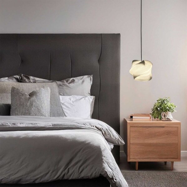 TD Lamps Zippoo E27 textilní závěsné svítidlo 23CM