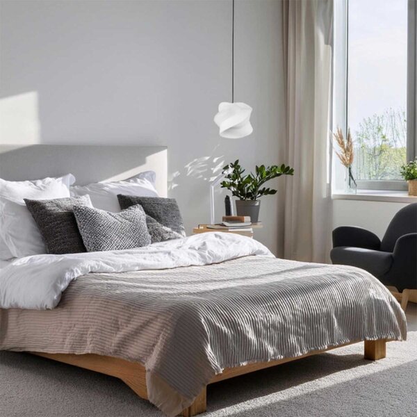 TD Lamps Zippoo E27 textilní závěsné svítidlo 23CM