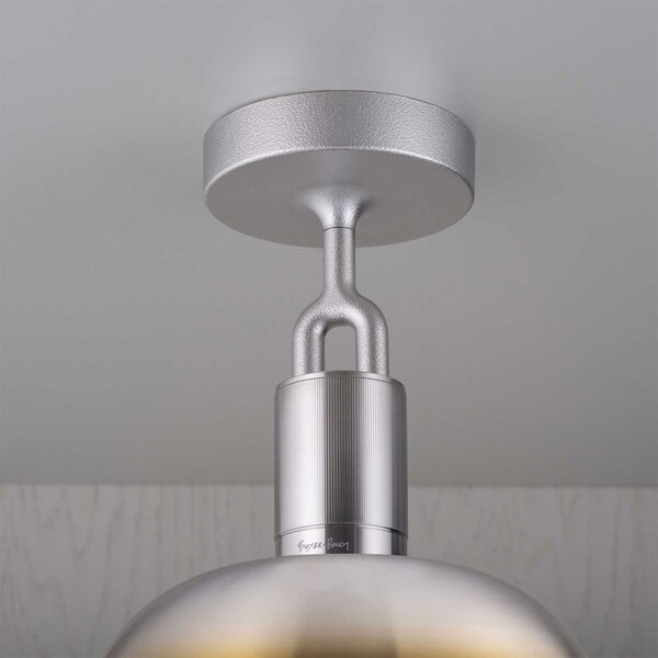 Buster & Punch Forked Globe Shade E27 stropní opálové svítidlo AntracitováL