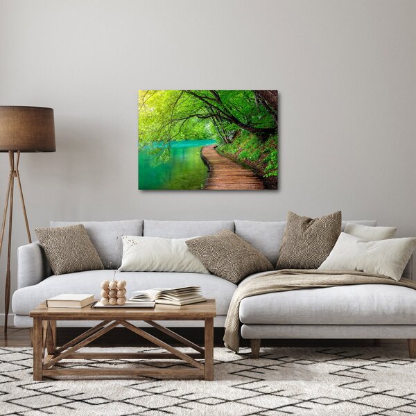 Obraz - Plitvická jezera (70x50 cm)