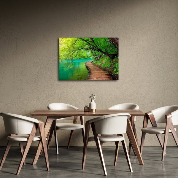 Obraz - Plitvická jezera (70x50 cm)