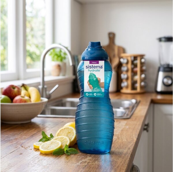 Sistema Láhev Hydrate Davina Twist n Sip 700 ml, modrá