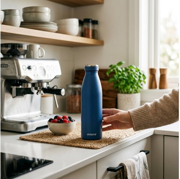 Sistema Nerezová termoska Hydrate Stainless Steel 500 ml, modrá
