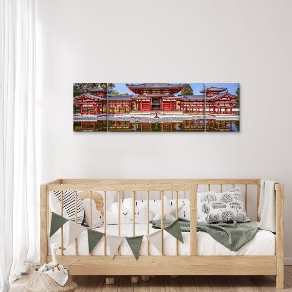 Obraz - Buddhistický chrám (170x50 cm)