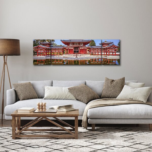 Obraz - Buddhistický chrám (170x50 cm)